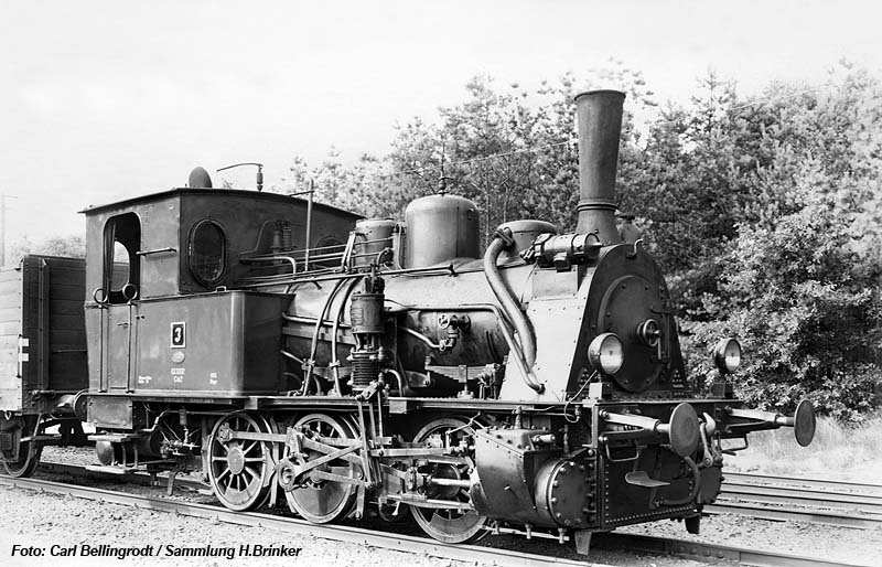 Lok 3 der Hoyaer Eisenbahngesellschaft