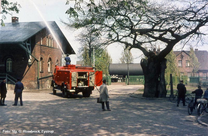Feuerwehrübung im Bahnhof Eystrup 
