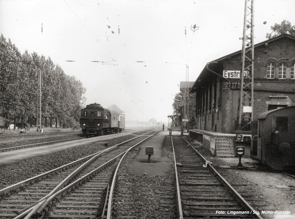 Überführung der Kittellok KL2 der ehemaligen württ. Staatsbahn zum DEV in Bruchhausen -Vilsen