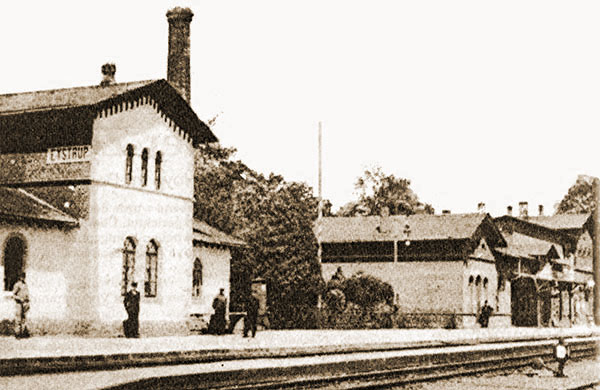 Bahnhof Eystrup 1846 bis 1949